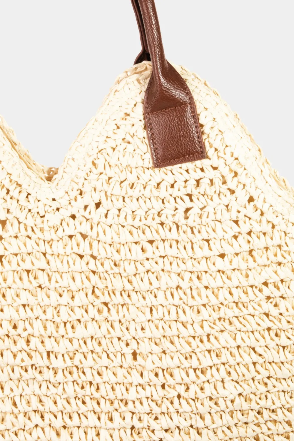 Mia Crossbody Straw Bag