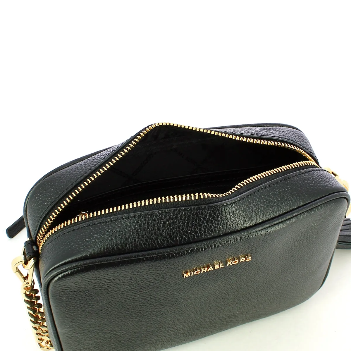 Michael Kors - Ginny Black Crossbody Bag - 32F7GGNM8L - BLACK