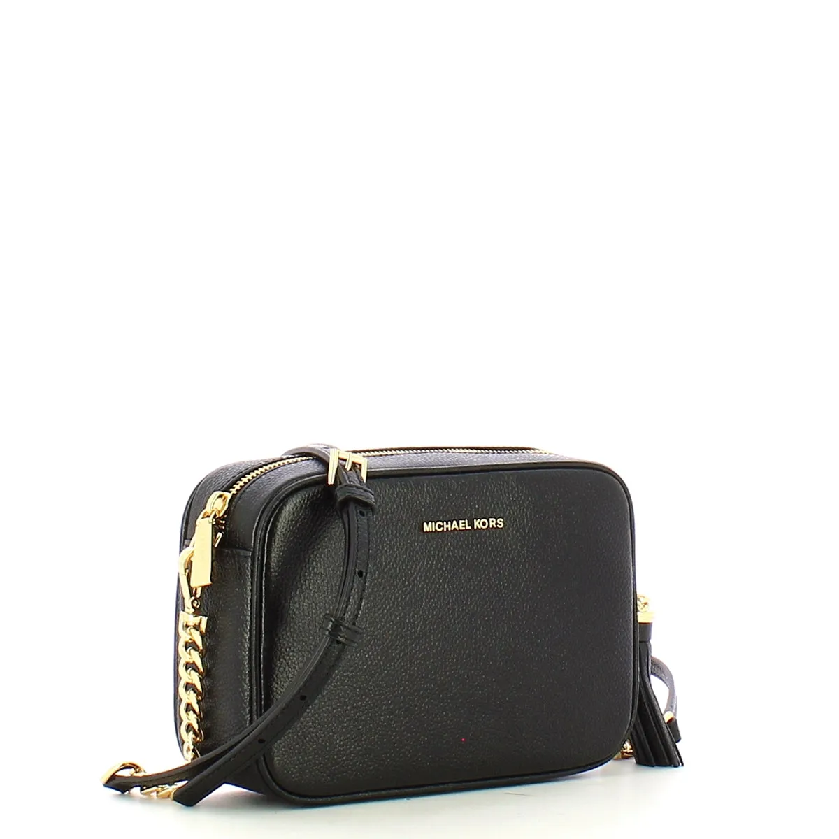Michael Kors - Ginny Black Crossbody Bag - 32F7GGNM8L - BLACK