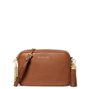 Michael Kors - Ginny Gold Luggage Crossbody Bag - 32F7GGNM8L - LUGGAGE