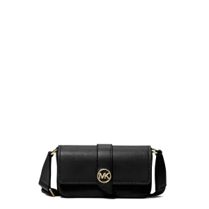 Michael Kors - Greenwich Gold Black Mini Crossbody Bag - 32S3GGRC1L - BLACK