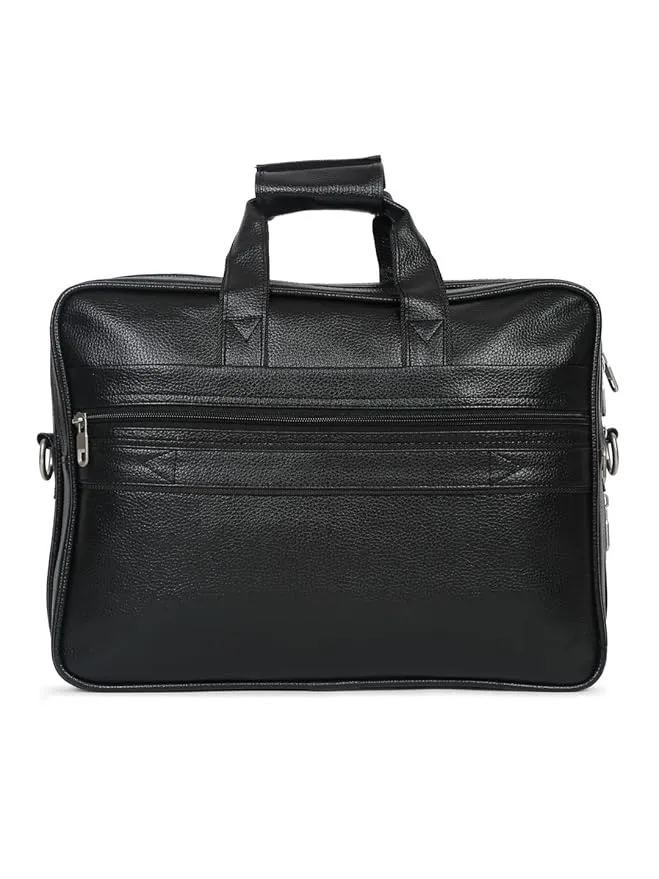 Mindesa Golden File Bag Black Shoulder Bag  (Black, 24 L)