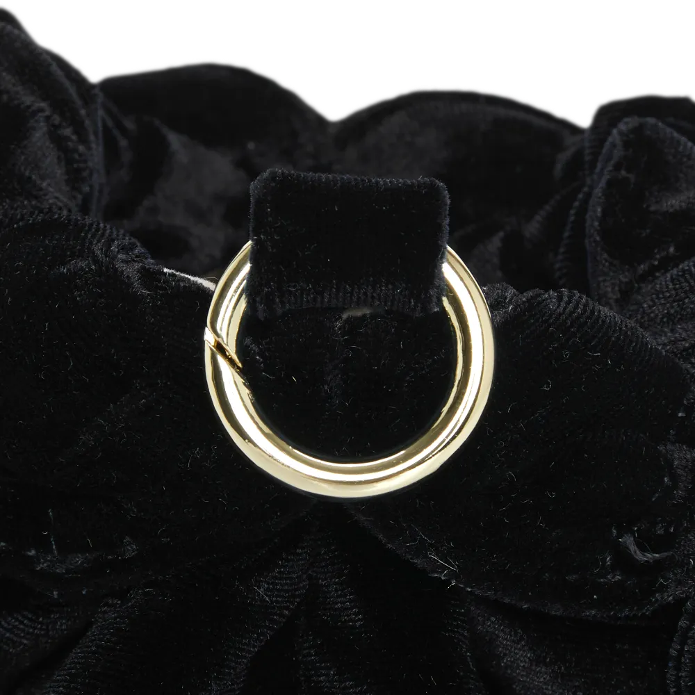 Mini Black Velvet Cloud Bag(Final Sale)