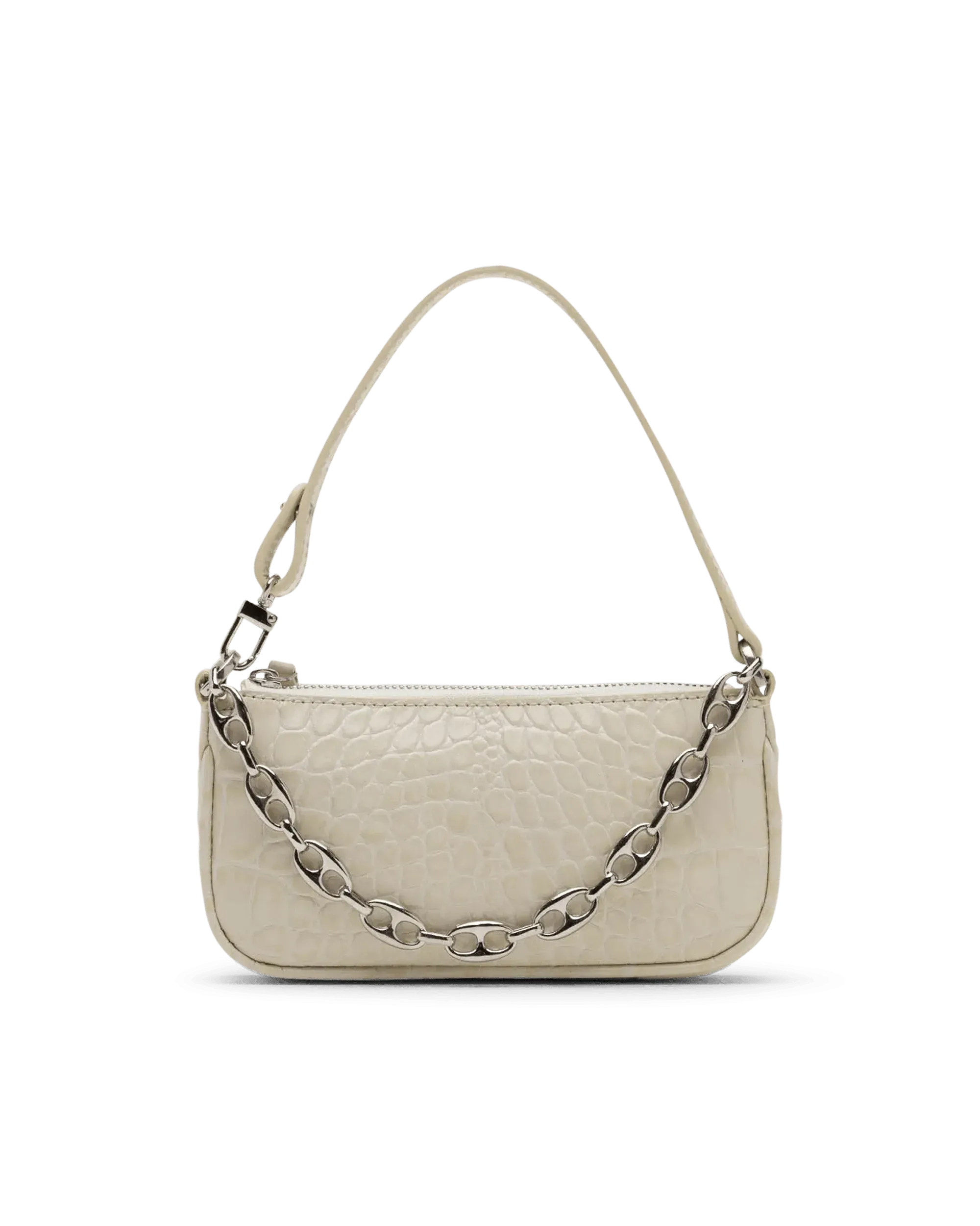 Mini Rachel Croc-Effect Shoulder Bag