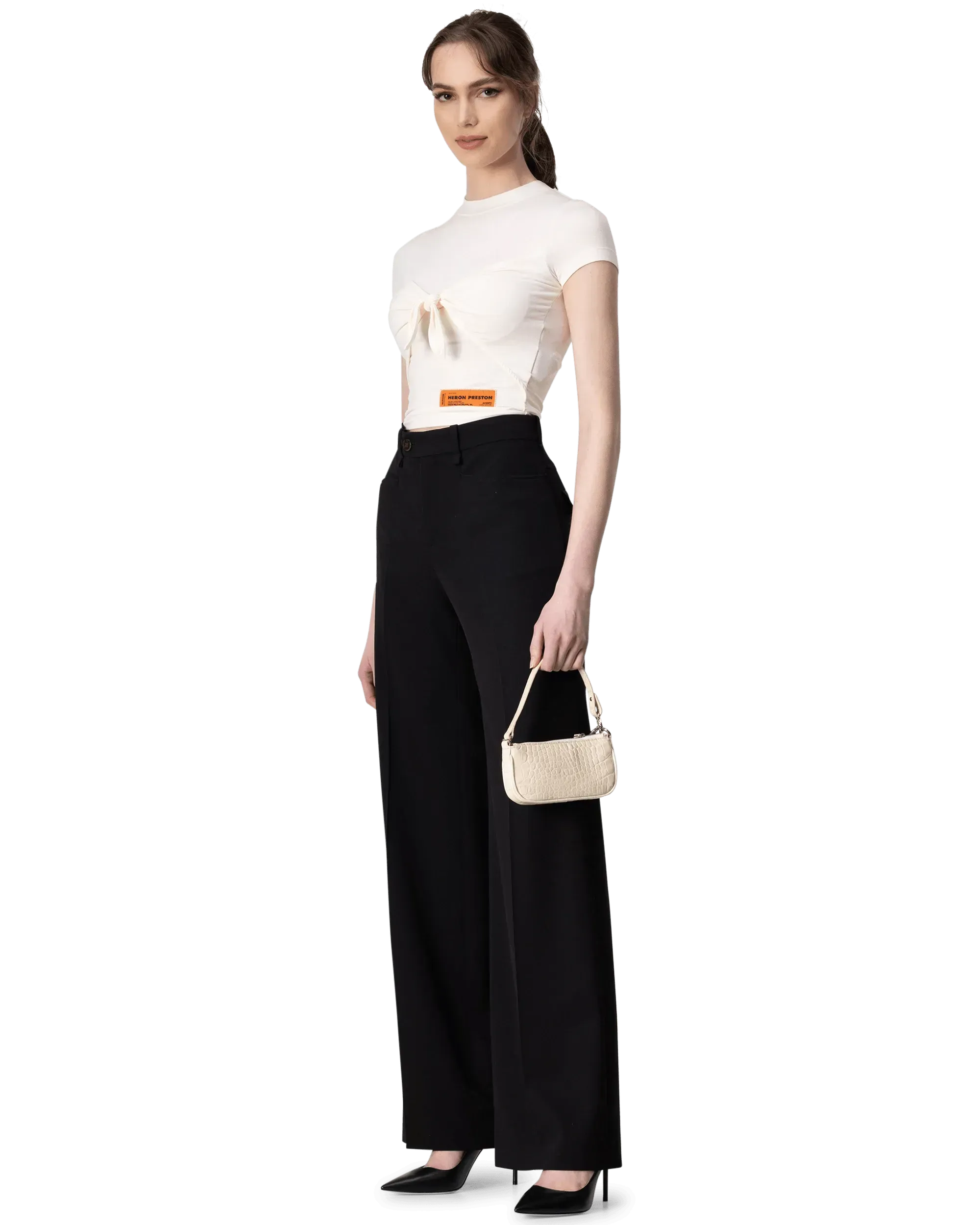 Mini Rachel Croc-Effect Shoulder Bag