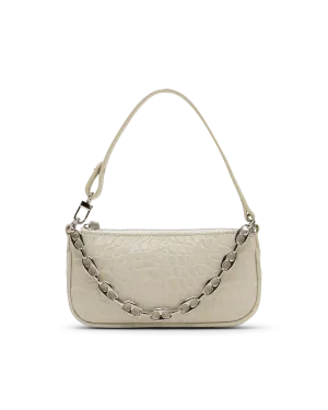 Mini Rachel Croc-Effect Shoulder Bag