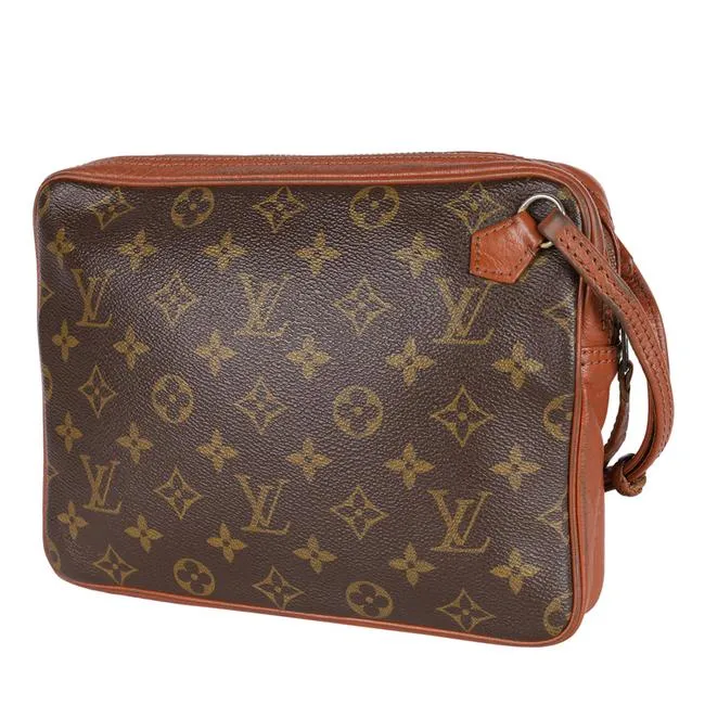 Monogram Wristlet Clutch