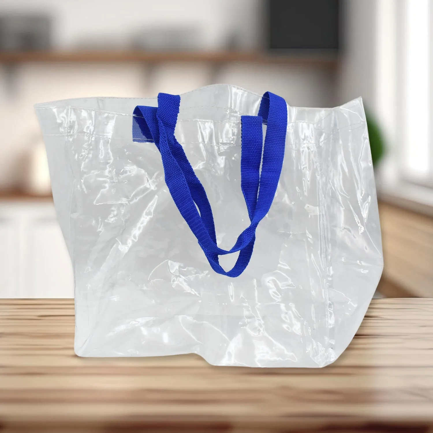 Multifunction Transparent Bag with Handle, 1 Pc