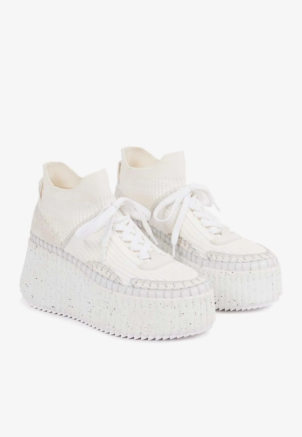 Nama Platform-Wedge Sneakers
