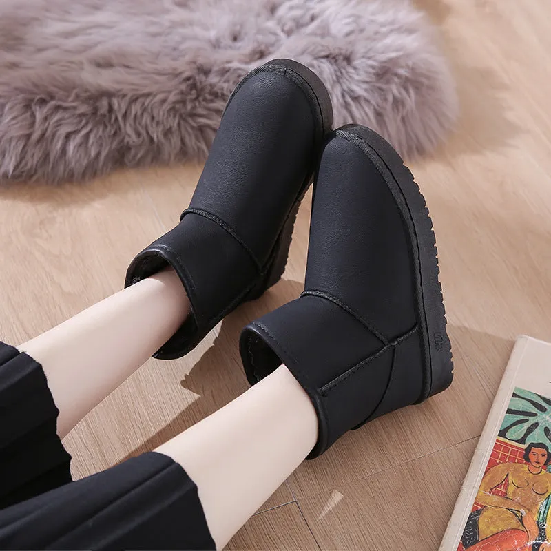 Nanccy Waterproof Warm Fashionable Comfortable Short Boots