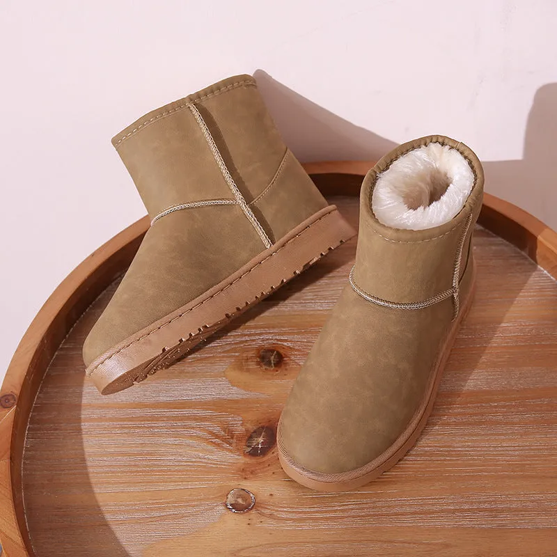 Nanccy Waterproof Warm Fashionable Comfortable Short Boots