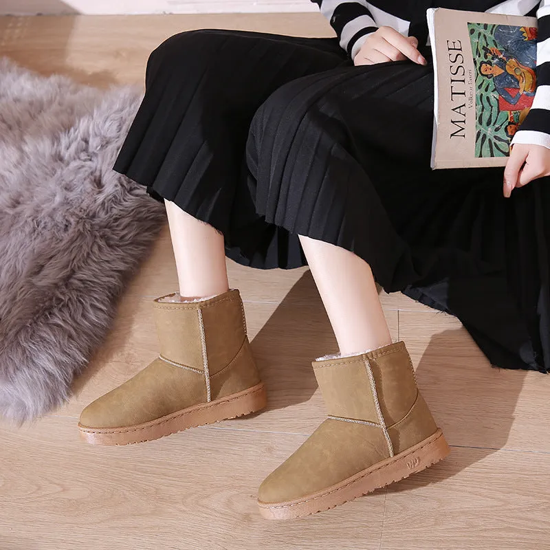 Nanccy Waterproof Warm Fashionable Comfortable Short Boots