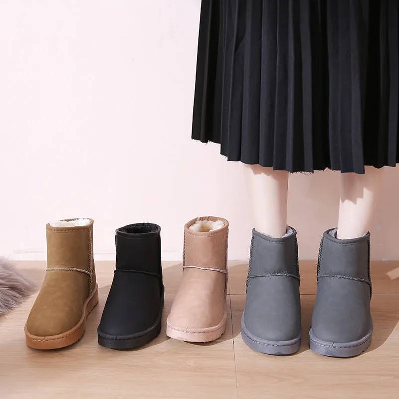 Nanccy Waterproof Warm Fashionable Comfortable Short Boots