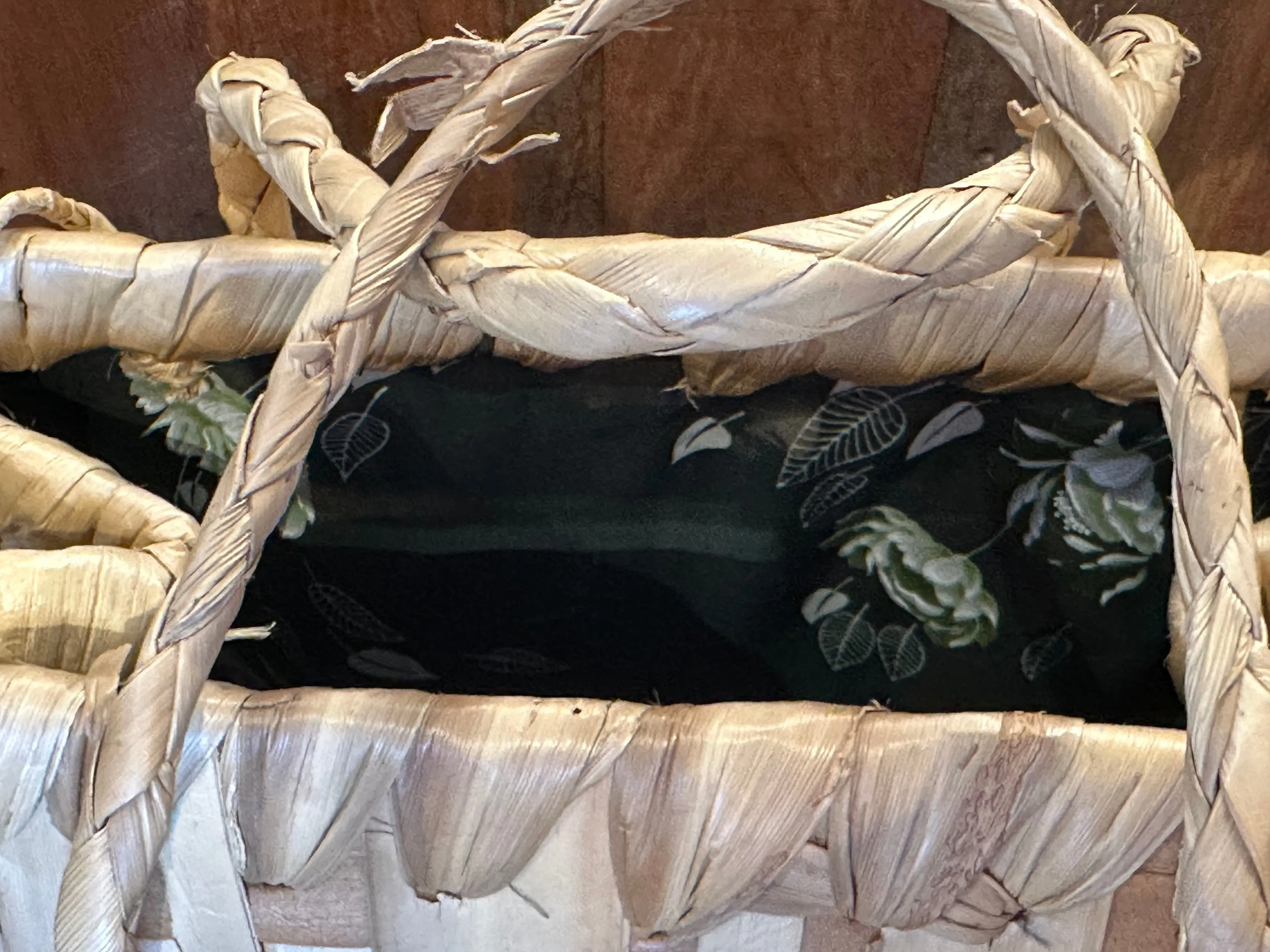 Natural Banana Leaves Tote
