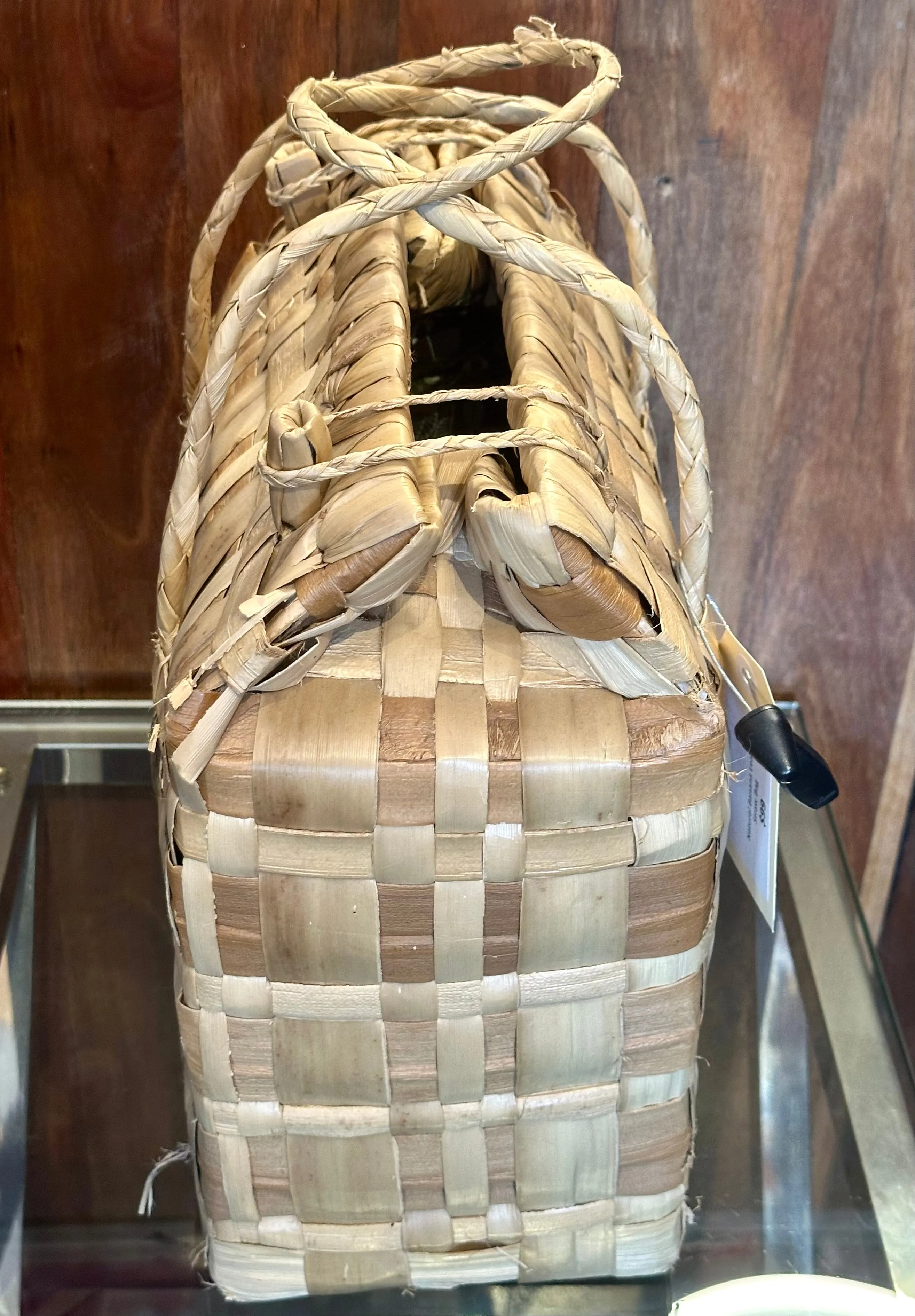 Natural Banana Leaves Tote