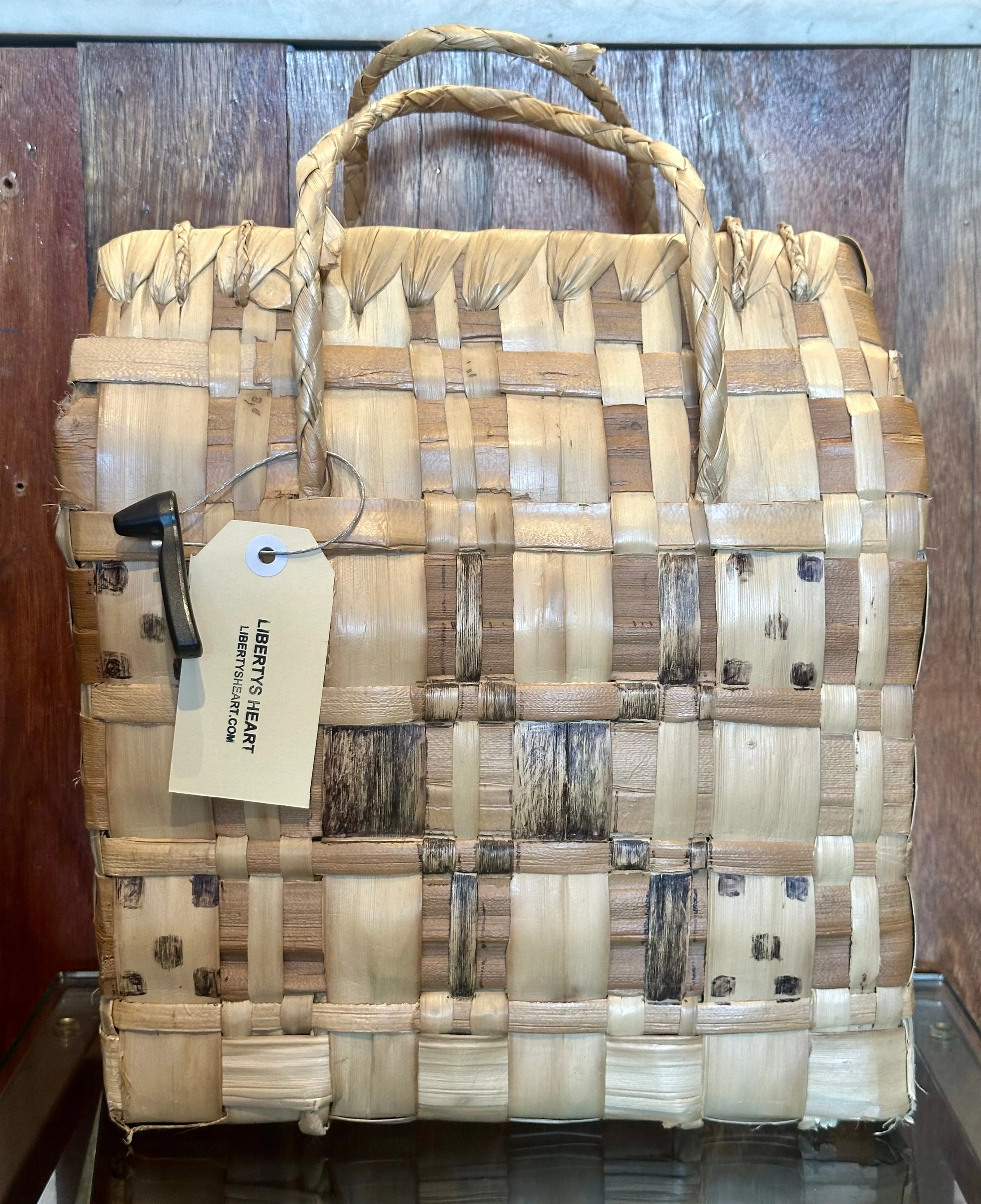 Natural Banana Leaves Tote