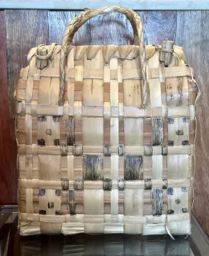 Natural Banana Leaves Tote