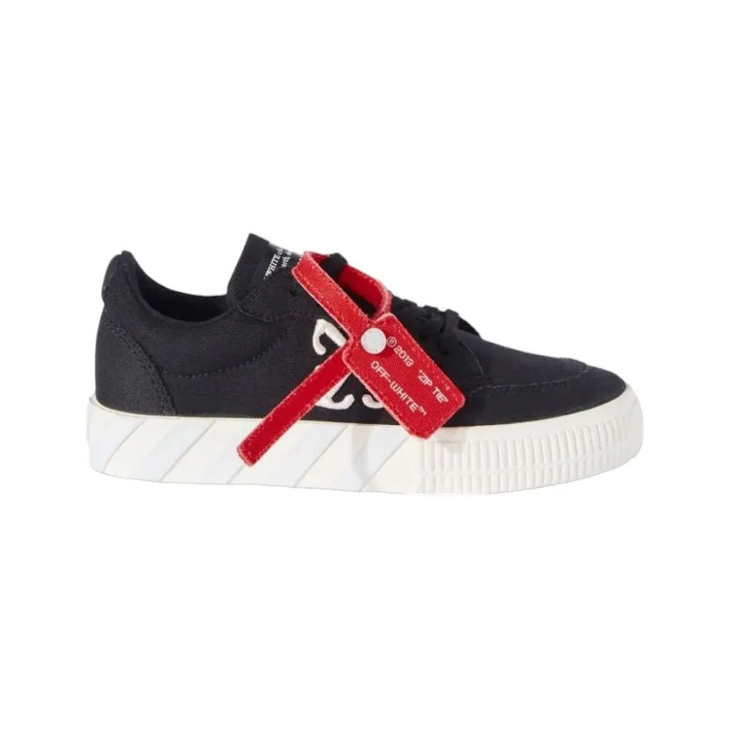 Off-White Kids Vulcanized Lace Up Sneakers