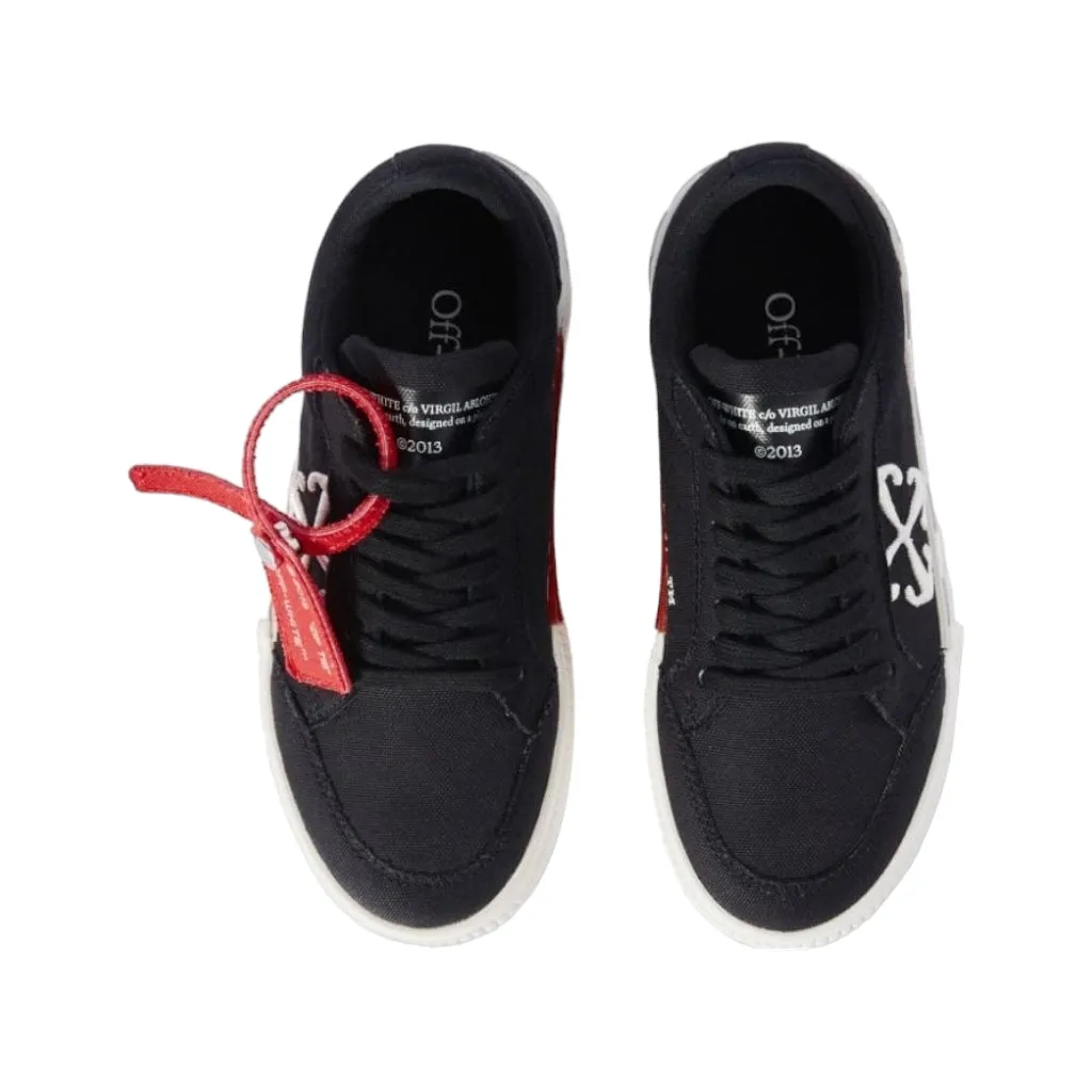 Off-White Kids Vulcanized Lace Up Sneakers