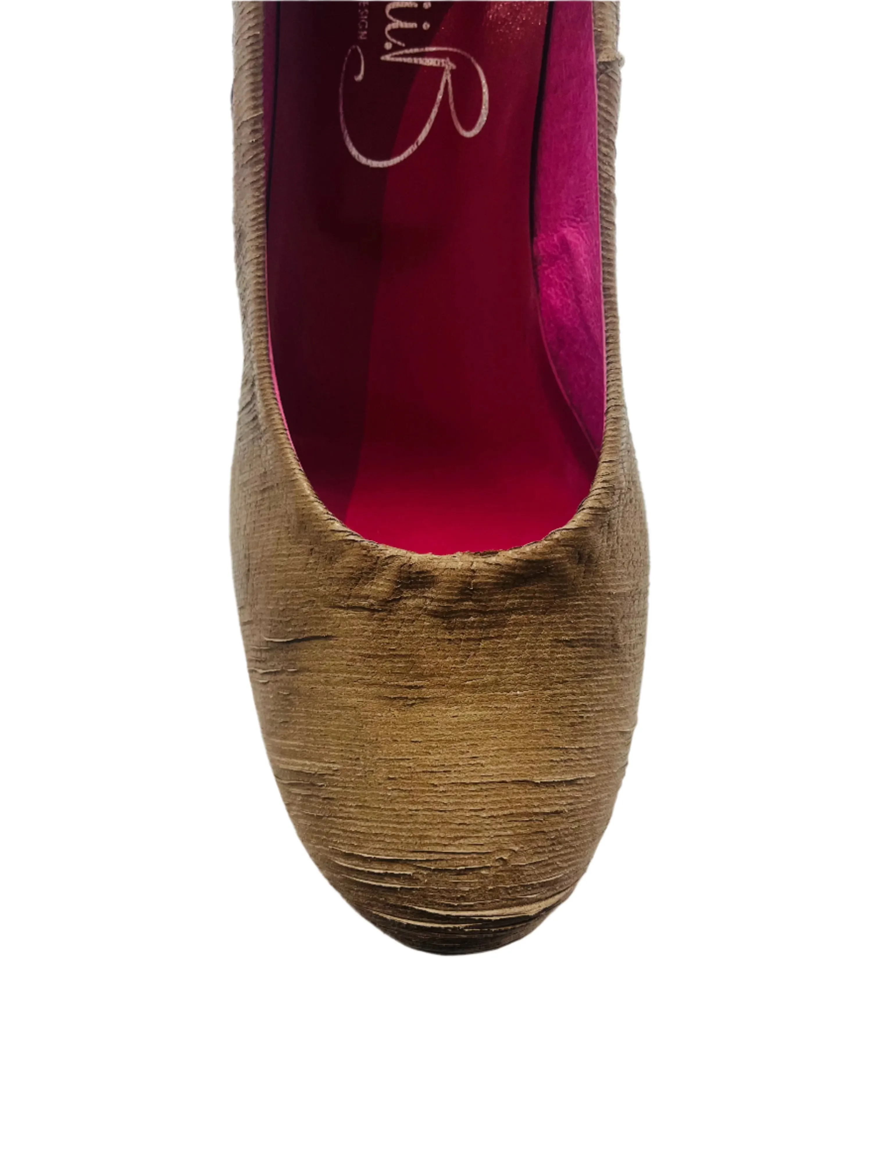 Pate - Natural Laser Platform shoe