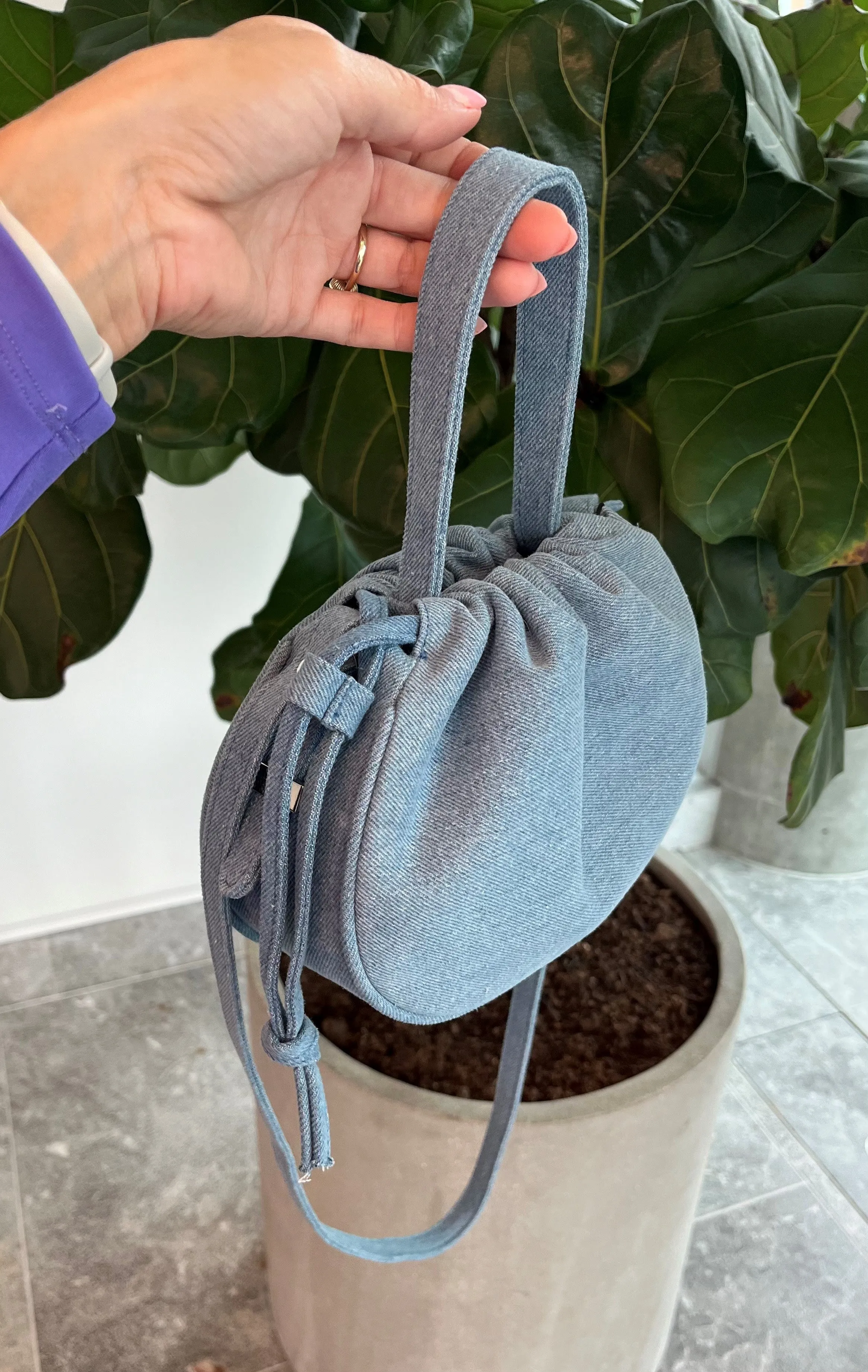 PCBALLOON Bag - Light Blue Denim