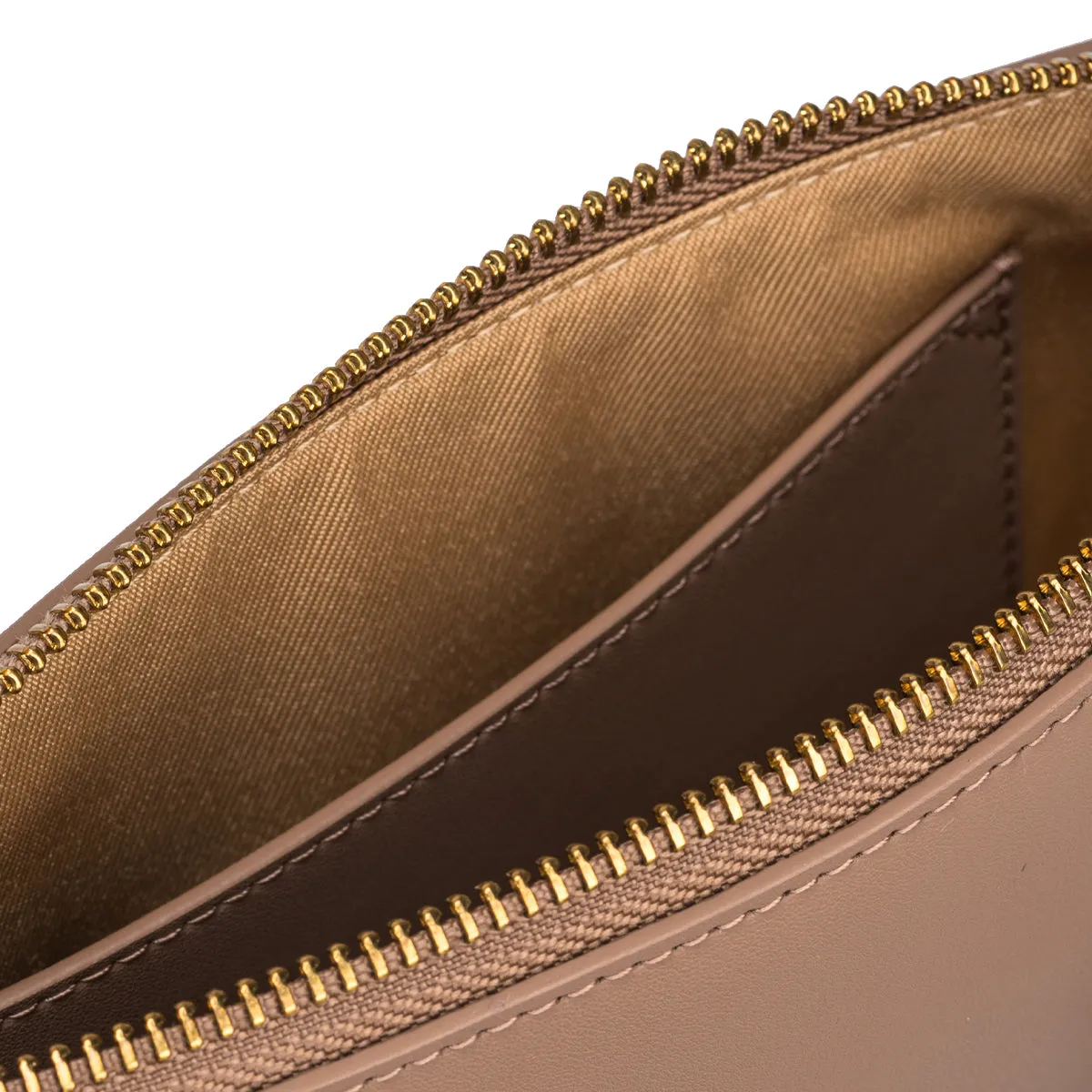 Pinko - Flat Classic Biscotto Zenzero Antique Gold Clutch - 100455A0F1 - BISCOTTO/ZENZERO-ANTIQUE/GOLD