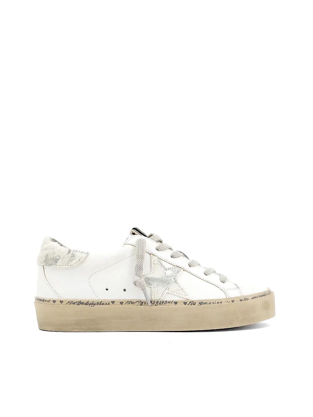 Pixie White Pony Sneaker