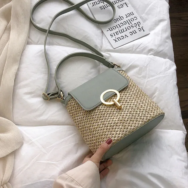 Rattan Beach Travel Purses & Handbags Shoulder Bag