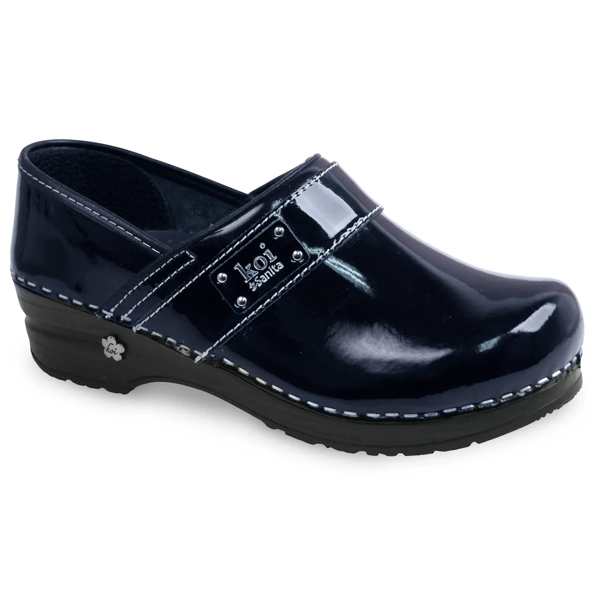 Sanita Lindsey Women's Patent Leather Chef Clog