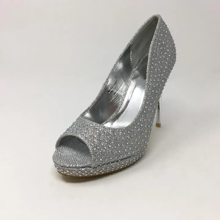 SHELBY Peeptoe Platform Sandal