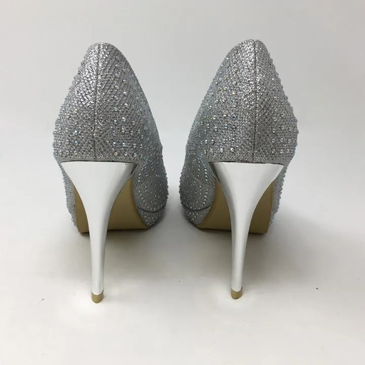SHELBY Peeptoe Platform Sandal