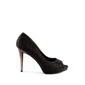 SHELBY Peeptoe Platform Sandal