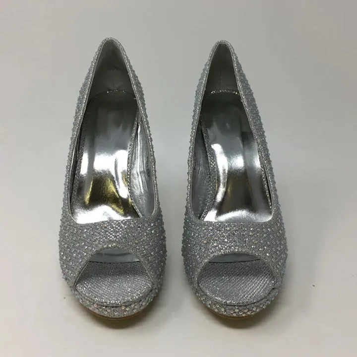 SHELBY Peeptoe Platform Sandal