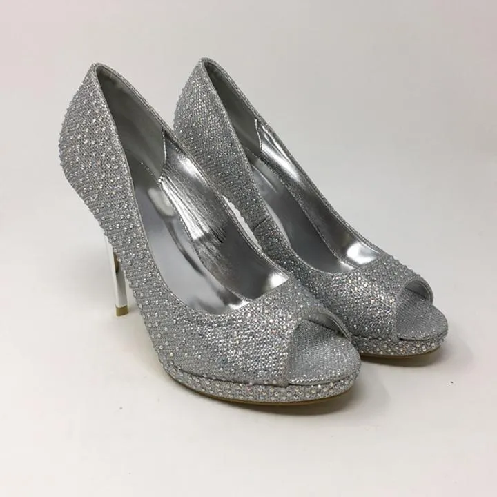 SHELBY Peeptoe Platform Sandal