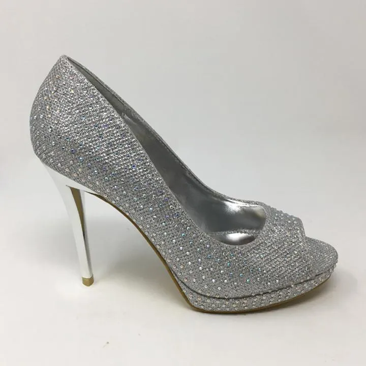 SHELBY Peeptoe Platform Sandal