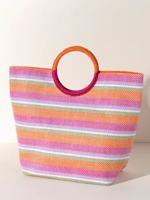 Shiraleah Pink Mattea Tote
