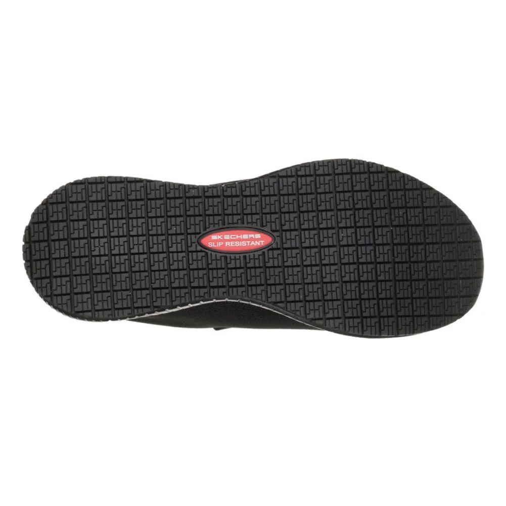 Skechers Work Shoe: Squad SR - Black