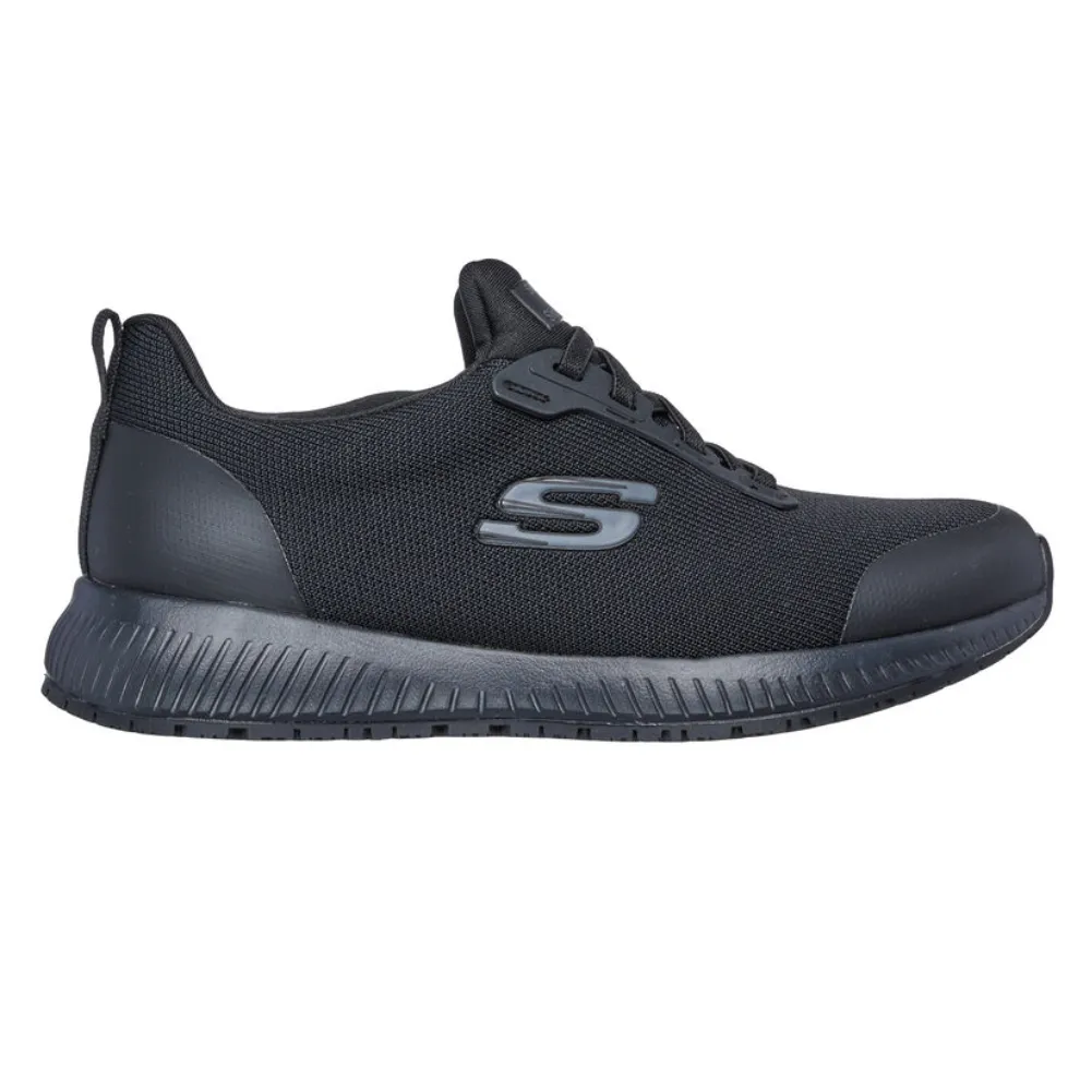 Skechers Work Shoe: Squad SR - Black