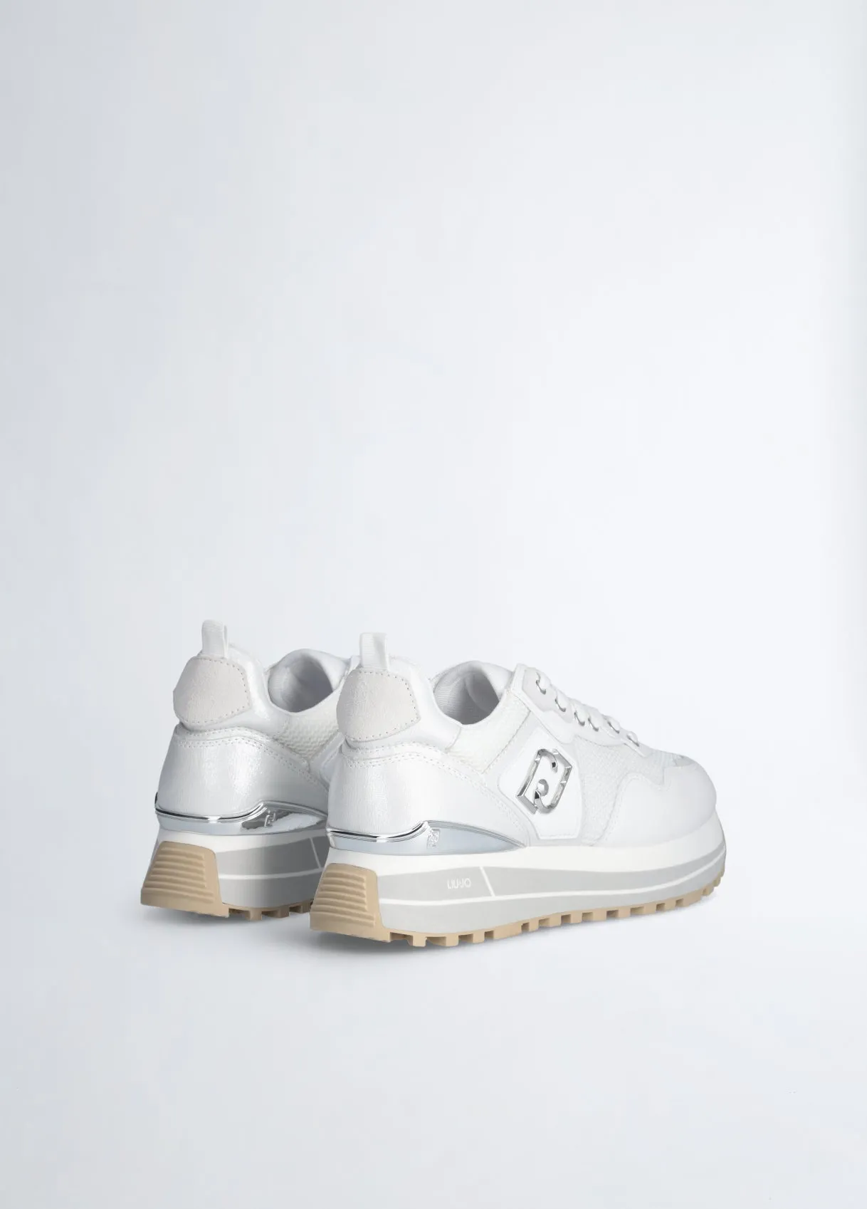 SNEAKER MAXI WONDER LEATHER WH