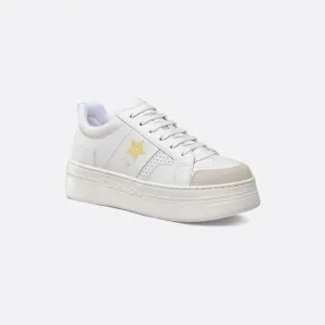 Star Platform Sneaker Suede Calfskin