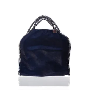 STELLA MCCARTNEY SHAGGY DEER FALABELLA FOLD-OVER TOTE