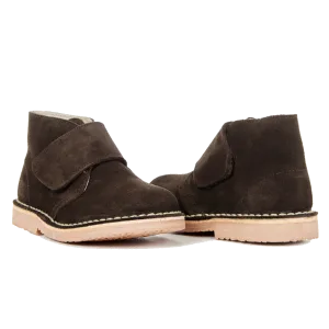 Suede Safari Boot - Brown