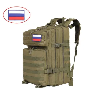 SYZM 50L or 30L Tactical Backpack Nylon Military Backpack Molle Army Knapsack Waterproof