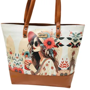 TOTE GIRL BROWN