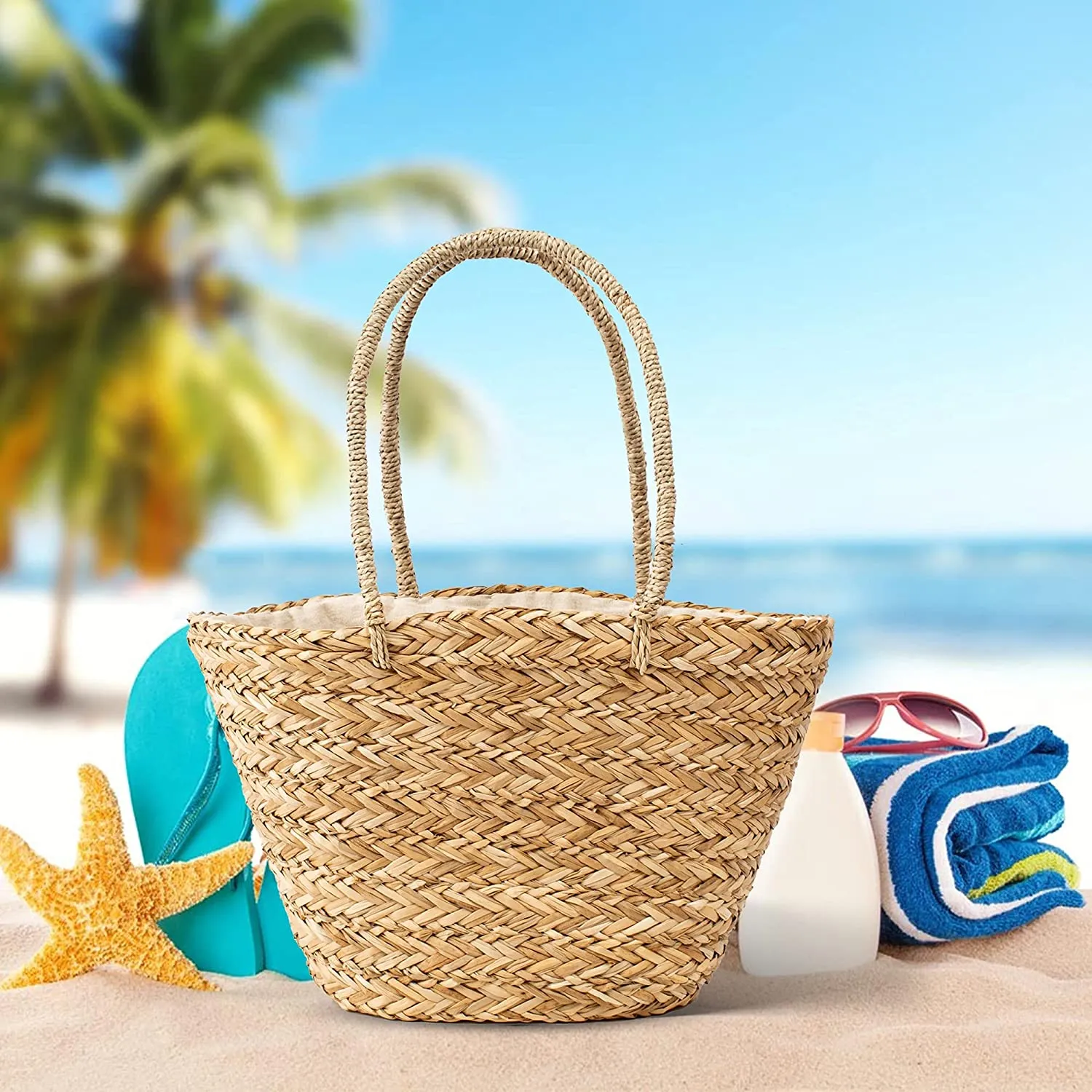 Travel Tote Purse Dark Yellow Big Capacity Clutch Bags