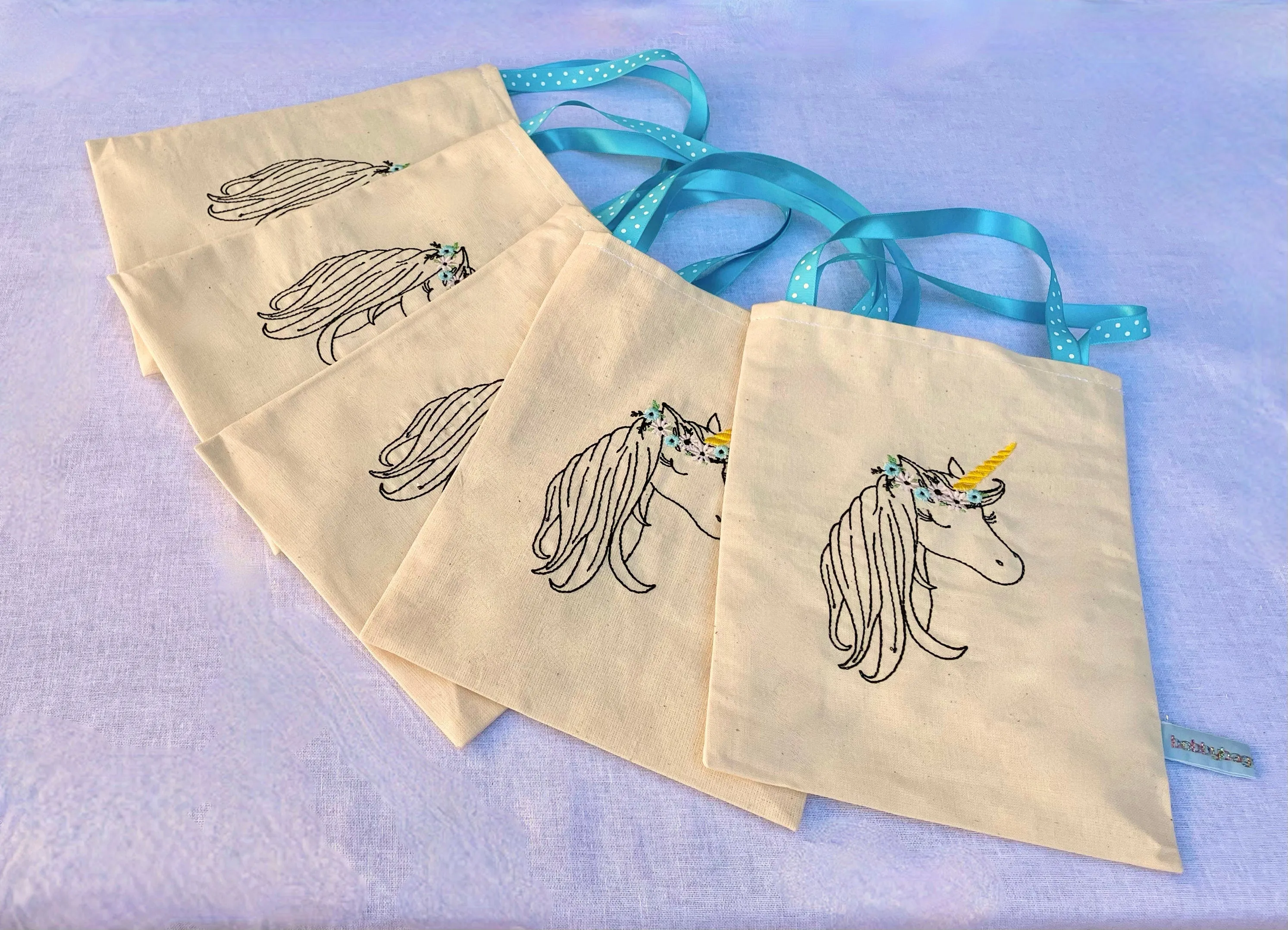 Unicorn Cotton Party Bags