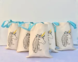 Unicorn Cotton Party Bags