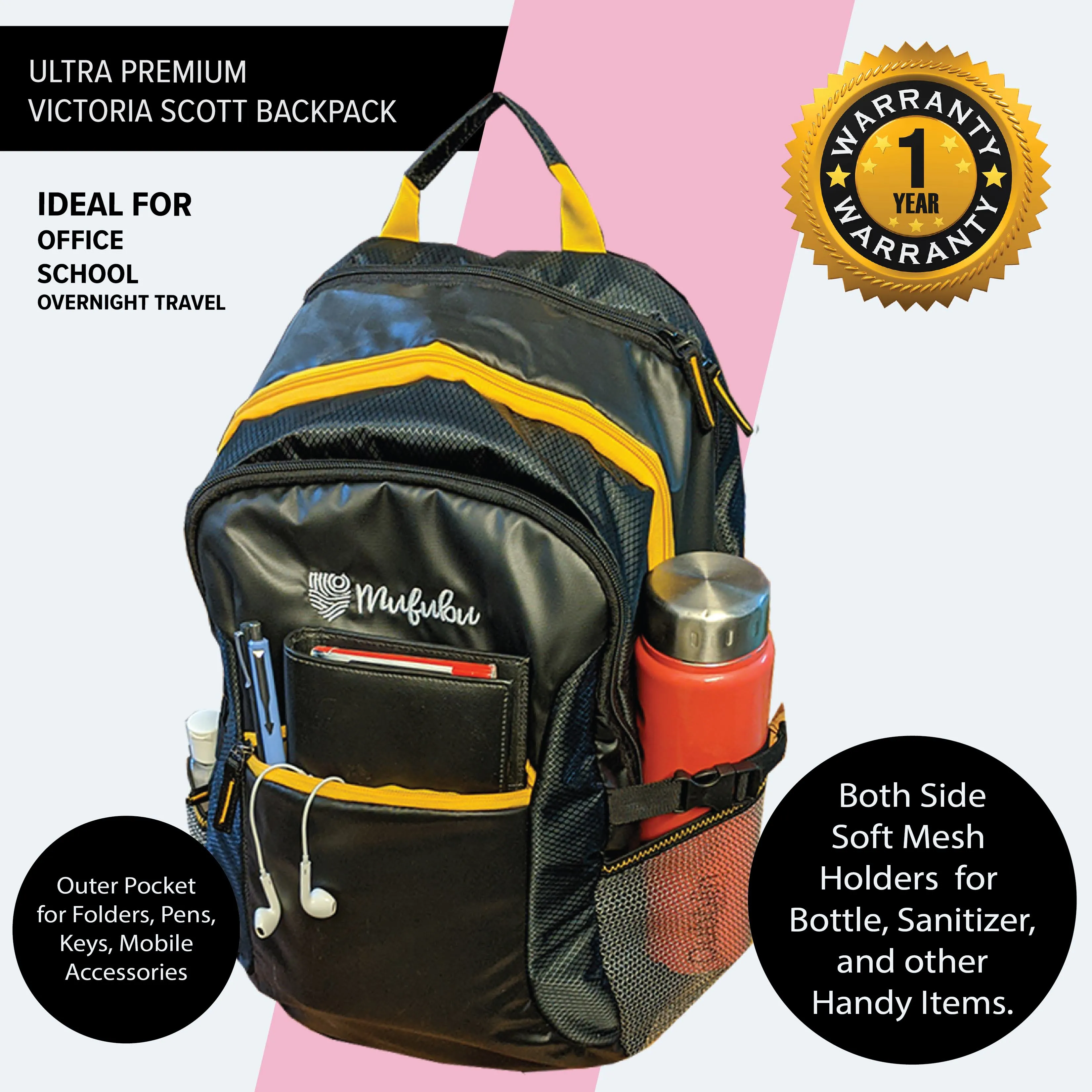 Victoria Scott 40 Ltr Blue Backpack
