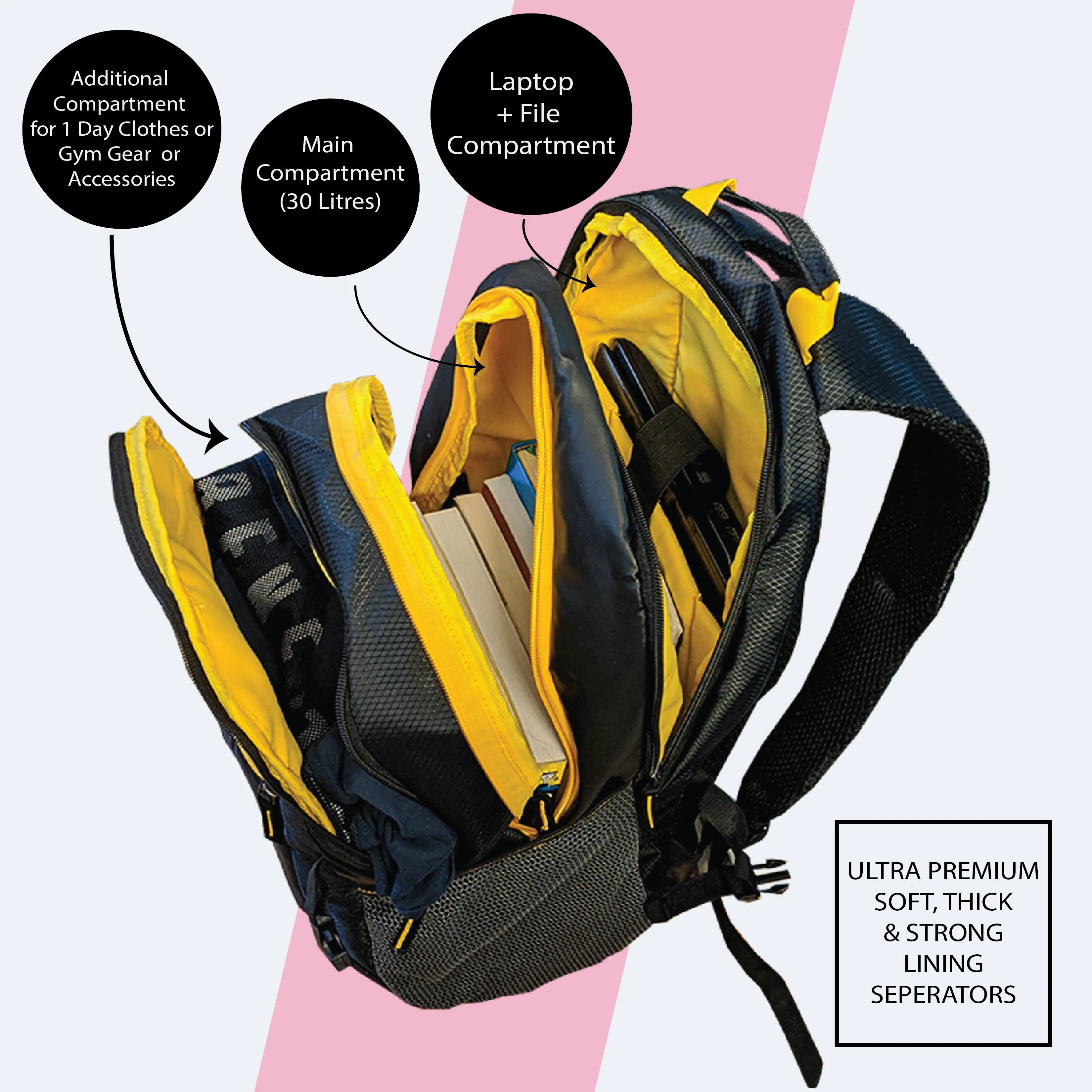 Victoria Scott 40 Ltr Blue Backpack