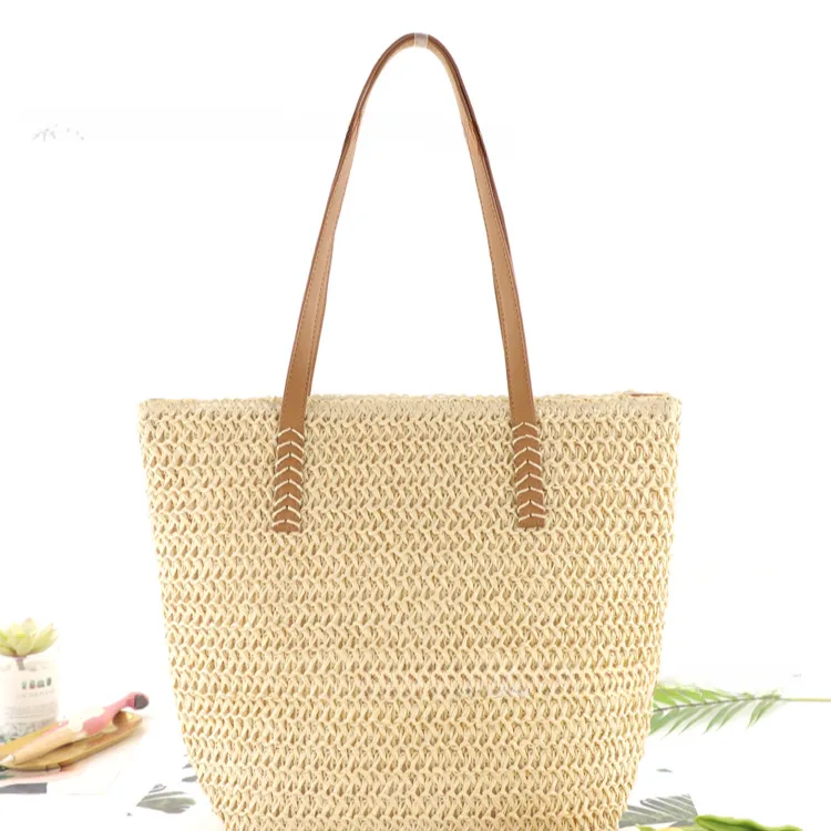 Wholesale Straw Woven Beach Bags